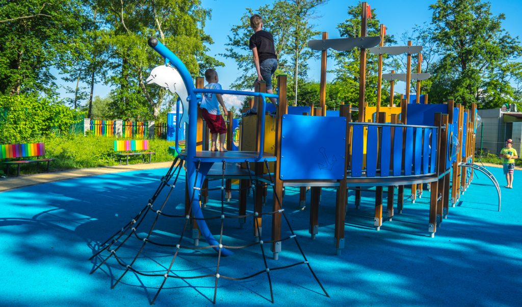 Plac Zabaw nad morzem ŁAZY